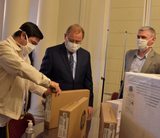 Donación del Banco Galicia para mejorar el servicio de salud en los barrios