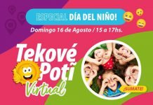 El Tekové Potí Virtual agasajará a los niños en su día