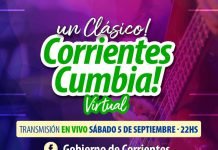 Corrientes Cumbia: nuevamente este sábado en su versión virtual
