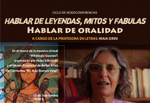 Videoconferencia “hablar de leyendas, mitos y fábulas”