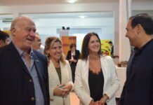 El Gobernador Valdés visitó el stand de Corrientes en la Feria Internacional de Turismo del Paraguay