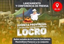La II° Fiesta y XVI° Festival del Locro Curuzucuateño se presenta en Buenos Aires