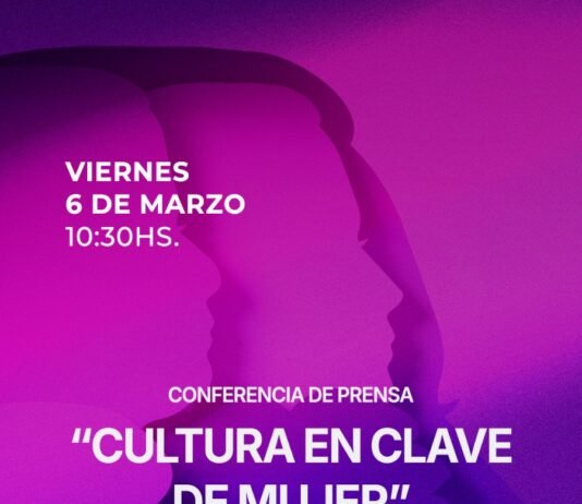 Cultura anunciará una nutrida programación de actividades por el Mes de la Mujer