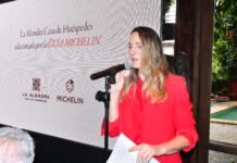 Valdés participó de la distinción de La Alondra en la inclusión de la Guía Michelín