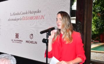 Valdés participó de la distinción de La Alondra en la inclusión de la Guía Michelín