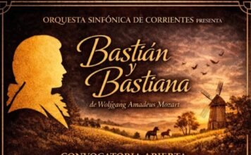 La Orquesta Sinfónica convoca a artistas locales para integrar la ópera Bastián y Bastiana