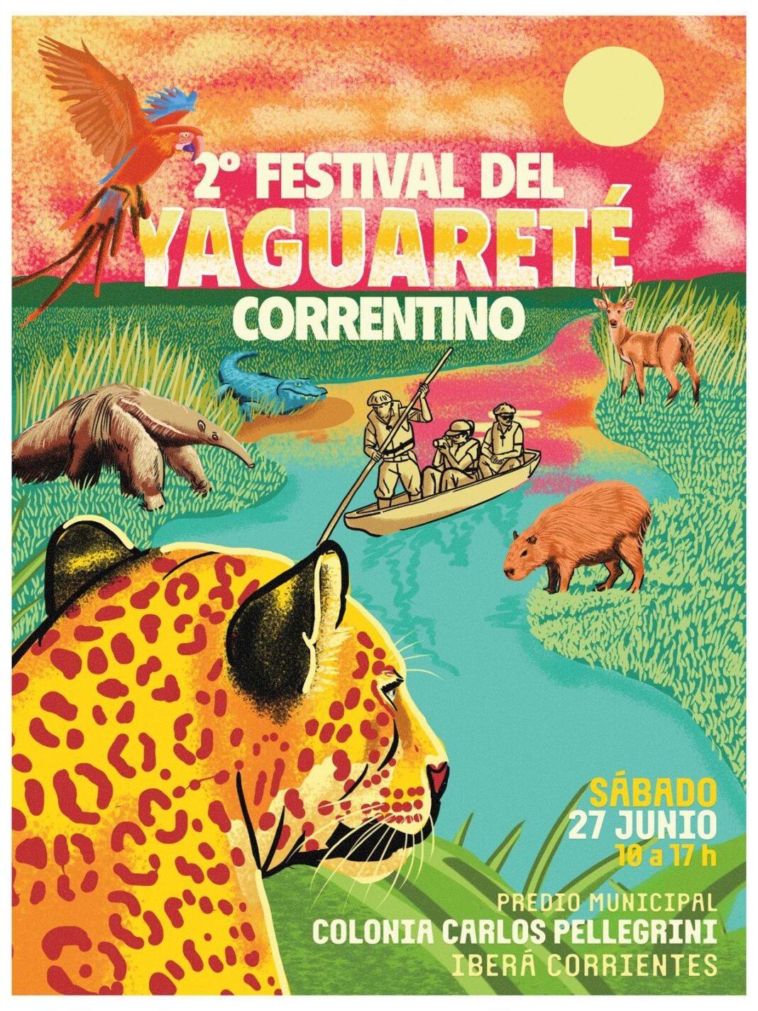 festival del yaguarete en carlos pellegrini